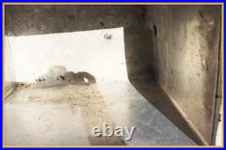 Dr. Pepper Vintage Metal Cooler Embossed Red Letters Soda Ice Chest Rare