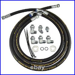 Duramax Transmission Cooler Lines Hoses Kit For 06-10 Chevy / GM 6.6L withAllison