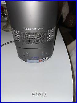 Dyson AM04 Hot + Cool Fan Heater, Gray/Silver