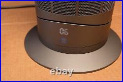 Dyson Hot & Cool AM09 Heater Table Fan Iron/Blue + 2 Remote Controls