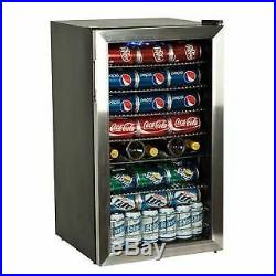 EdgeStar BWC120SS 103 Can and 5 Bottle Extreme Cool Beverage Cooler