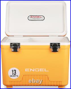 Engel UC13 13qt Leak-Proof, Air Tight, Drybox Cooler and Small Hard Shell for