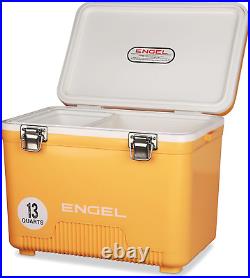Engel UC13 13qt Leak-Proof, Air Tight, Drybox Cooler and Small Hard Shell for