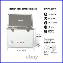 Engel UC30 30qt Leak-Proof, Air Tight, Drybox Cooler and Hard Shell Lunchbox