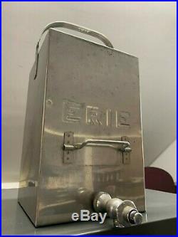 Erie Railroad ERIE Tin Metal Water Cooler 7x7x11 No Dents! Nice Item
