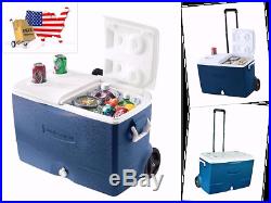 Extreme ice 5Day cooler Wheeled Outdoor for picnic beach party camping box large