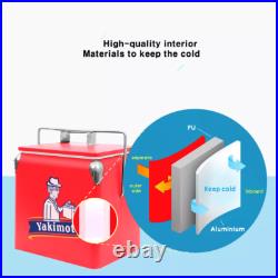 Factory Direct-Yakimoto 14Qt Personalized Metal Ice Chest, Insulation Cooler