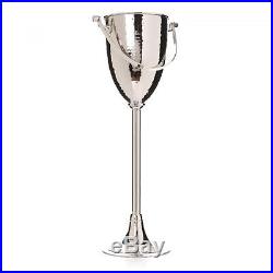 Floor Standing Elegant Metal Drink Ice Champagne Wine Cooler Holder Bucket