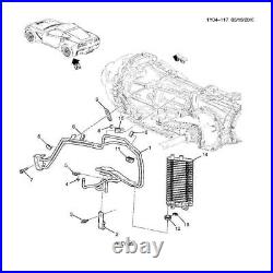 For 14 Corvette Stingray 14 Corvette Z51 Automatic Transmission Cooler Lines