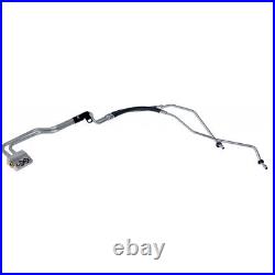 For Chevy Silverado 3500 2008-2013 Engine Oil Cooler Line Natural Metal