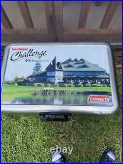 Fred Meyer Pro Am Challenge Cooler Coleman 54 Quart Stainless Steel Belted