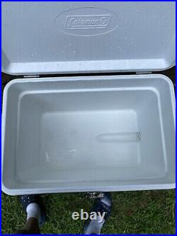 Fred Meyer Pro Am Challenge Cooler Coleman 54 Quart Stainless Steel Belted