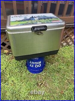 Fred Meyer Pro Am Challenge Cooler Coleman 54 Quart Stainless Steel Belted