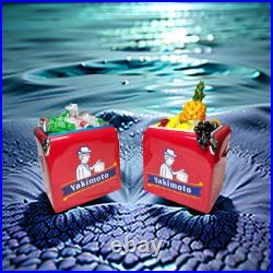 Free Shipping Metal Retro Cooler 13L Yakimoto Outdoor Ice Chest Camping Party RV