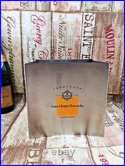 French Vintage Champagne Veuve Clicquot metal Cooler/ Bucket