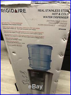Frigidaire Top-Load Stainless Steel Hot Cold Water Cooler Dispenser. New in Box