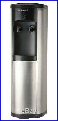 Frigidaire Top Loading Water Cooler Dispenser Stainless Steel 5 Gallon Hot/Cold