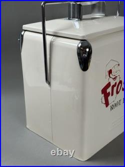 Frostie Root Beer Metal Cooler Retro Products Limited Edition 1 of 500 Unused