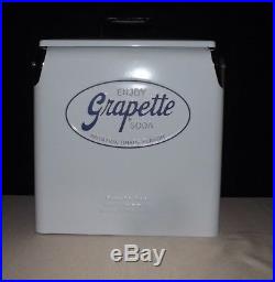 Grapette Soda Embossed Metal Airline Cooler / Reproduction 1 of 500 Rare