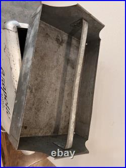 Grapette Vintage Metal Cooler Ice Chest Progress Refrigerator Co
