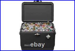 - HOT HOT Coleman Reunion 54-Quart Steel Belted Cooler New