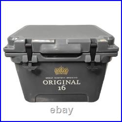 Hard Plastic 21 Quart Heavy-Duty Cooler with Metal Handle, Ultimate Insulation