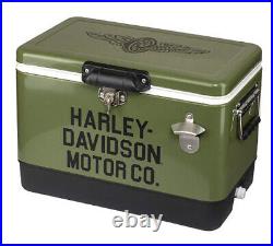Harley-Davidson Motor Company Retro Cooler Approximately 26 Quart HDL-10076