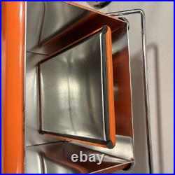 Harley-Davison Cooler Box Orange Retro-Metal With Bottle Opener 96972-12V Harley-Davison Cooler Box Orange Retro-Metal With Bottle Opener 96972-12V