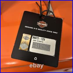 Harley-Davison Cooler Box Orange Retro-Metal With Bottle Opener 96972-12V Harley-Davison Cooler Box Orange Retro-Metal With Bottle Opener 96972-12V