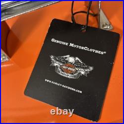 Harley-Davison Cooler Box Orange Retro-Metal With Bottle Opener 96972-12V Harley-Davison Cooler Box Orange Retro-Metal With Bottle Opener 96972-12V