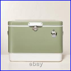 Hearth & Hand with Magnolia Hard-Sided Cooler 54QT/80-Can Ice Chest, Green