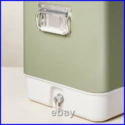 Hearth & Hand with Magnolia Hard-Sided Cooler 54QT/80-Can Ice Chest, Green