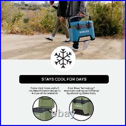 Heavy-Duty 25 Qt BMX Ice Chest Cooler with Cool Riser Technology