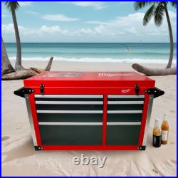 Heavy-Duty 48L Cooler with Locking Latches 80-Can Capacity, 4-Day Ice Life Heavy-Duty 48L Cooler with Locking Latches 80-Can Capacity, 4-Day Ice Life