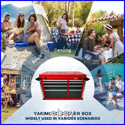 Heavy-Duty 48L Cooler with Locking Latches 80-Can Capacity, 4-Day Ice Life Heavy-Duty 48L Cooler with Locking Latches 80-Can Capacity, 4-Day Ice Life