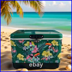 Heavy Duty Insulated 54Qt Ice Chest with Integrated Drain Port & Bottle Opener
