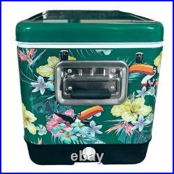 Heavy Duty Insulated 54Qt Ice Chest with Integrated Drain Port & Bottle Opener
