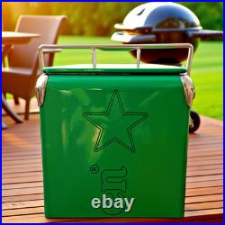 Heineken 14 Qt Insulated Cooler/Ice Box for Tailgating, BBQ & Holiday Parties