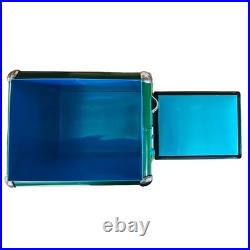 Heineken Classic Metal Cooler, 14Qt Green Retro Ice Chest for Outdoor Parties