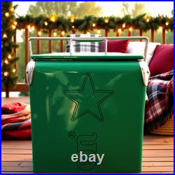 Heineken Retro Classic 14Qt Cooler Box, The Ultimate Party Ice Chest for Outdoor