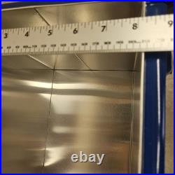 Hellmann's Big Ten Metal Cooler Blue White Bottle Opener 17.5X11.5 Handles RARE