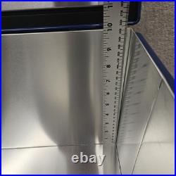 Hellmann's Big Ten Metal Cooler Blue White Bottle Opener 17.5X11.5 Handles RARE