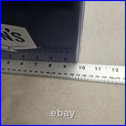 Hellmann's Big Ten Metal Cooler Blue White Bottle Opener 17.5X11.5 Handles RARE