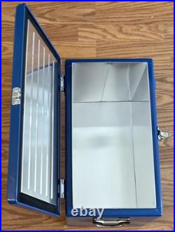 Hellmann's Mayonnaise Promo Retro Metal Cooler Blue with Bottle Opener Ice Chest