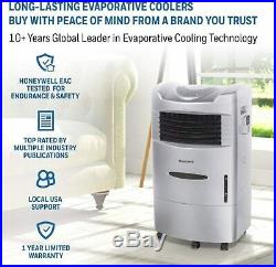 Honeywell Indoor Portable Evaporative Cooler with Fan Humidifier 470 CFM Remote