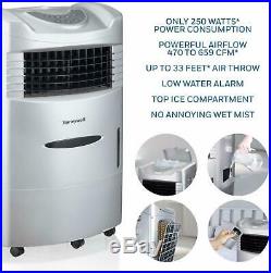 Honeywell Indoor Portable Evaporative Cooler with Fan Humidifier 470 CFM Remote