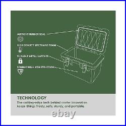 IRIS USA 44 QT Insulated Extremely Cold Cooler Box, Hard Cooler, 13 Day Ice R