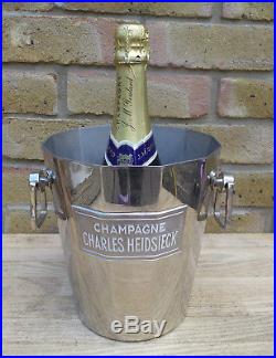 Ice Bucket Champagne Ice Bucket Champagne Cooler -Charles Heidsieck Art Deco