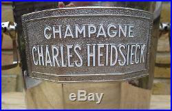Ice Bucket Champagne Ice Bucket Champagne Cooler -Charles Heidsieck Art Deco