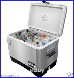 Igloo 54qt Stainless Steel Cooler New